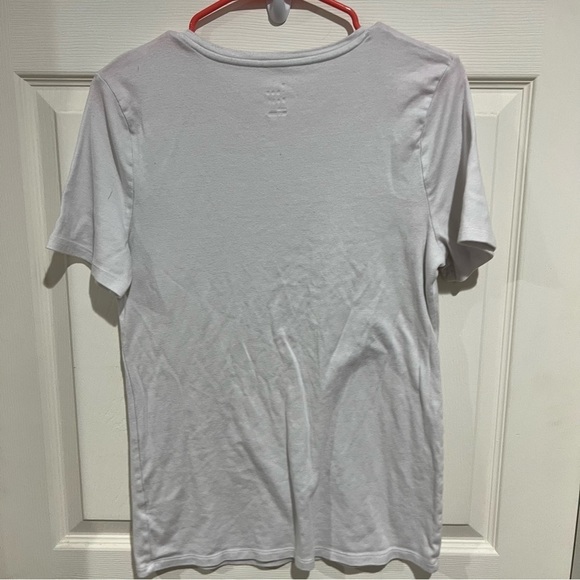 A new day basic white tee L - Picture 3 of 3
